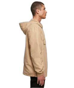 Remise 🔥 Mode- Lifestyle Homme Urban Classics Veste Imperméable Urban Classics Recycled Basic BEIGE 👍 -THE NORTH FACE Shop eecb390c78b7448ab2d23a0f6ff7bb30