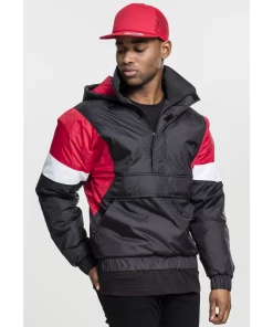 Coupon ❤️ Mode- Lifestyle Homme Urban Classics Coupe Vent Urban Classic 3-tone Pull Over BLEU 🌟