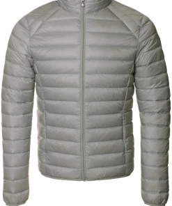 Nouveau ⭐ Loisirs Homme Just Over The Top Jott Doudoune Light Ajustée Mat - Just Over The Top GRIS 🎉