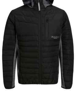 Grosses soldes 😉 Loisirs Homme Jack And Jones Doudoune Bimatière À Capuche Berg - Jack & Jones - Homme NOIR 🔥 -THE NORTH FACE Shop febb4b1944f34cdc8616c1035e135476