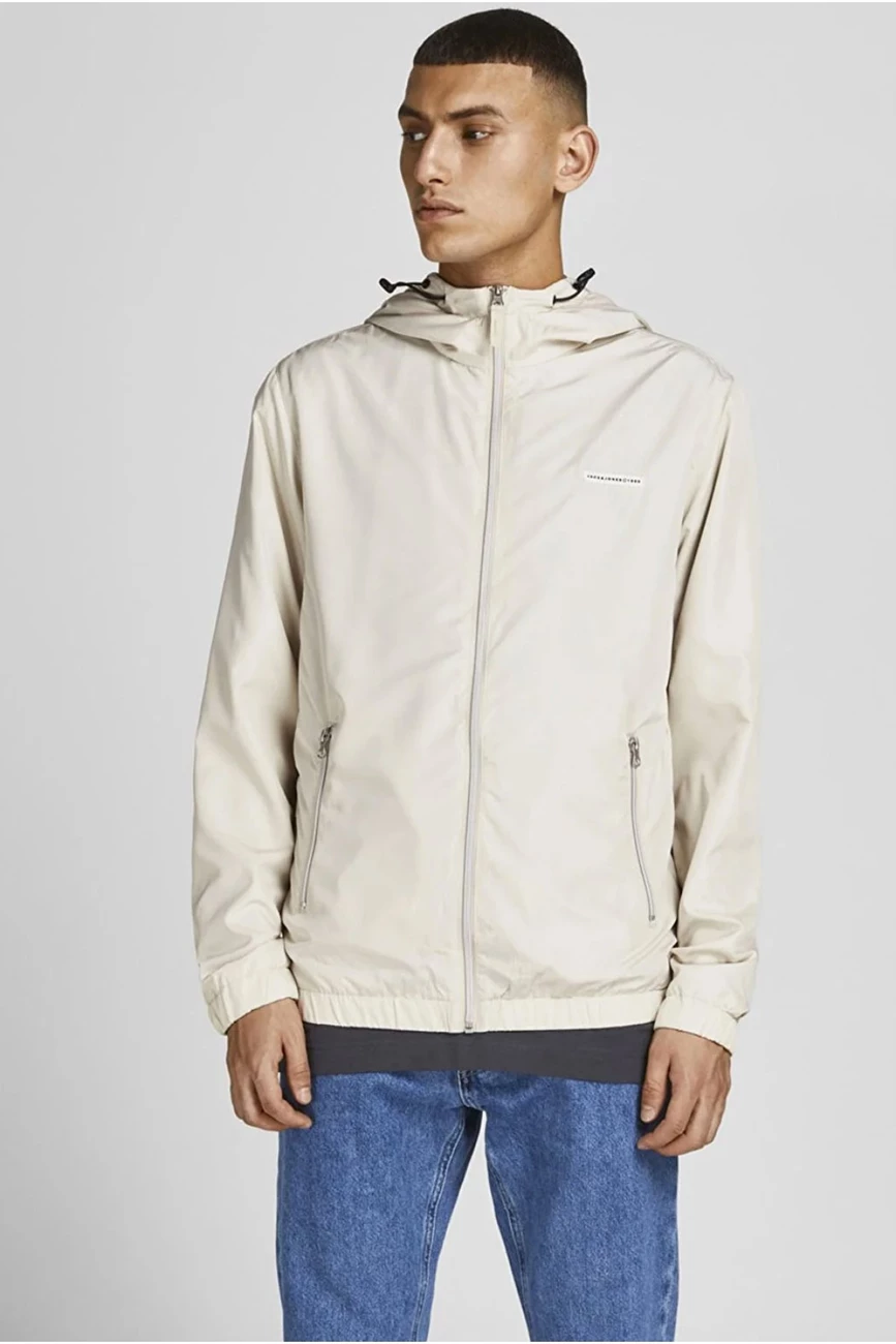 Le moins cher 🧨 Loisirs Homme Jack And Jones Blouson Léger À Capuche - Jack & Jones - Homme BEIGE 😍 6 Le moins cher 🧨 Loisirs Homme Jack And Jones Blouson Léger À Capuche - Jack & Jones - Homme BEIGE 😍 – Image 6